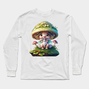 Fairy Tale Fungi Fantasy Long Sleeve T-Shirt